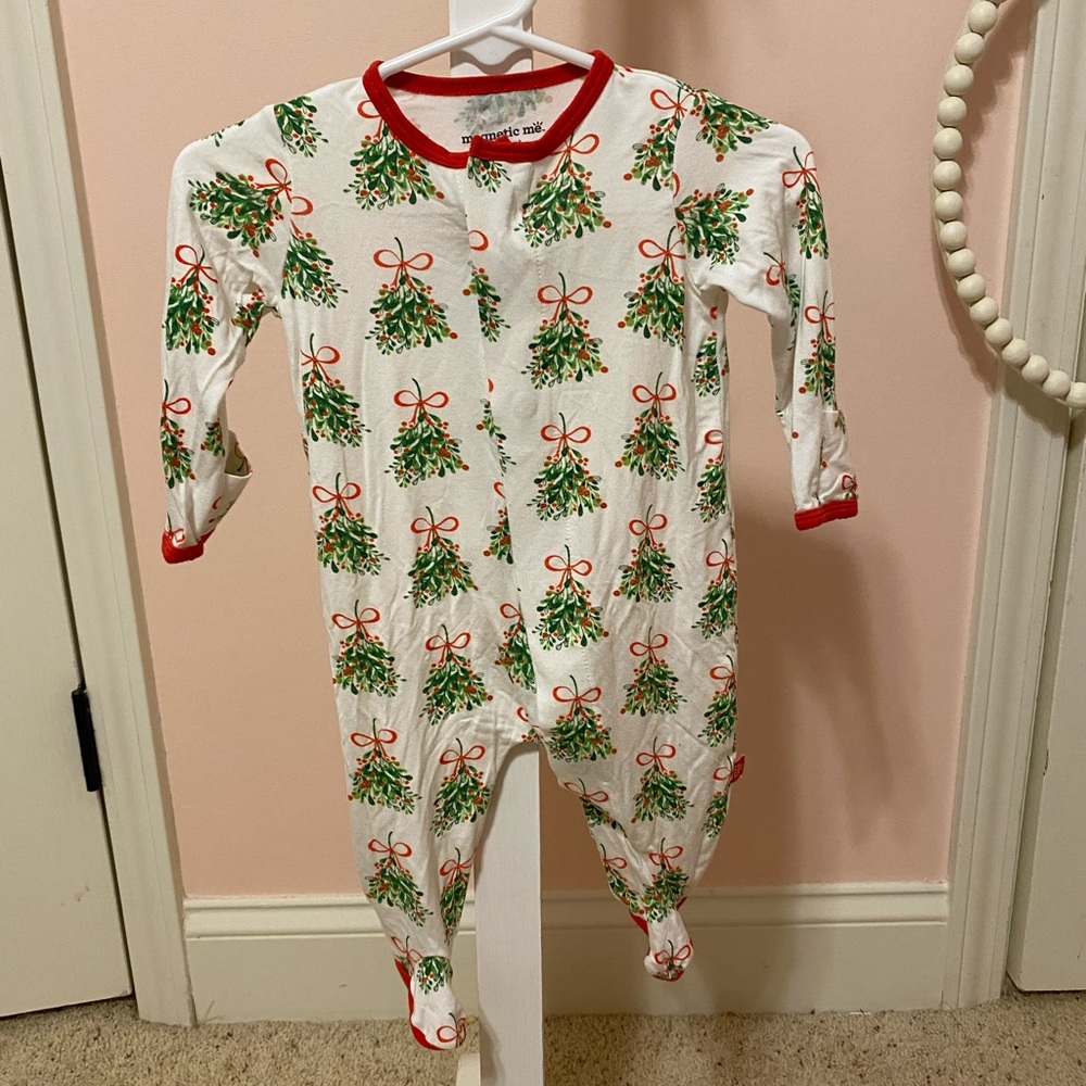 Magnetic Me Christmas Footed Pajamas